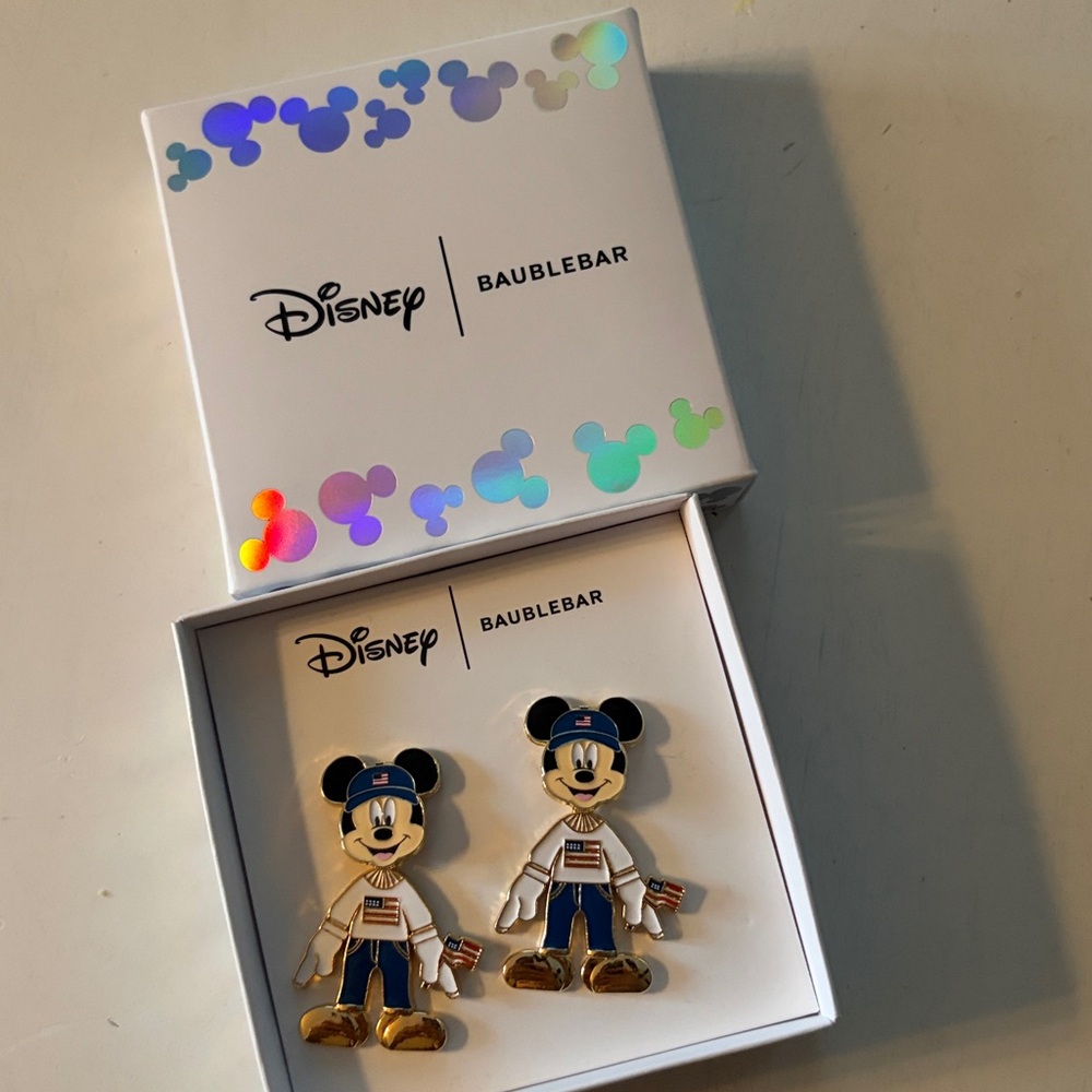 Disney BaubleBar Mickey Mouse Earrings